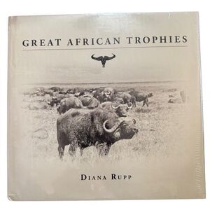 Great African Trophies by Diana Rupp (English) Hardcover Book ( New / sealed )